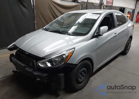 2016 Hyundai Accent Se z USA, uszkodzony, nr VIN KMHCT4AE0GU122183